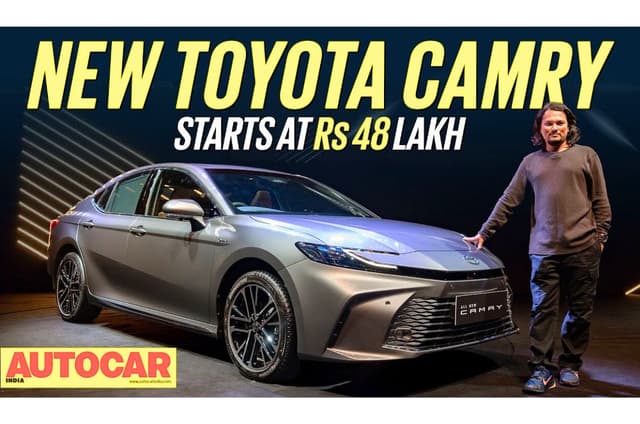 New Toyota Camry walkaround video 